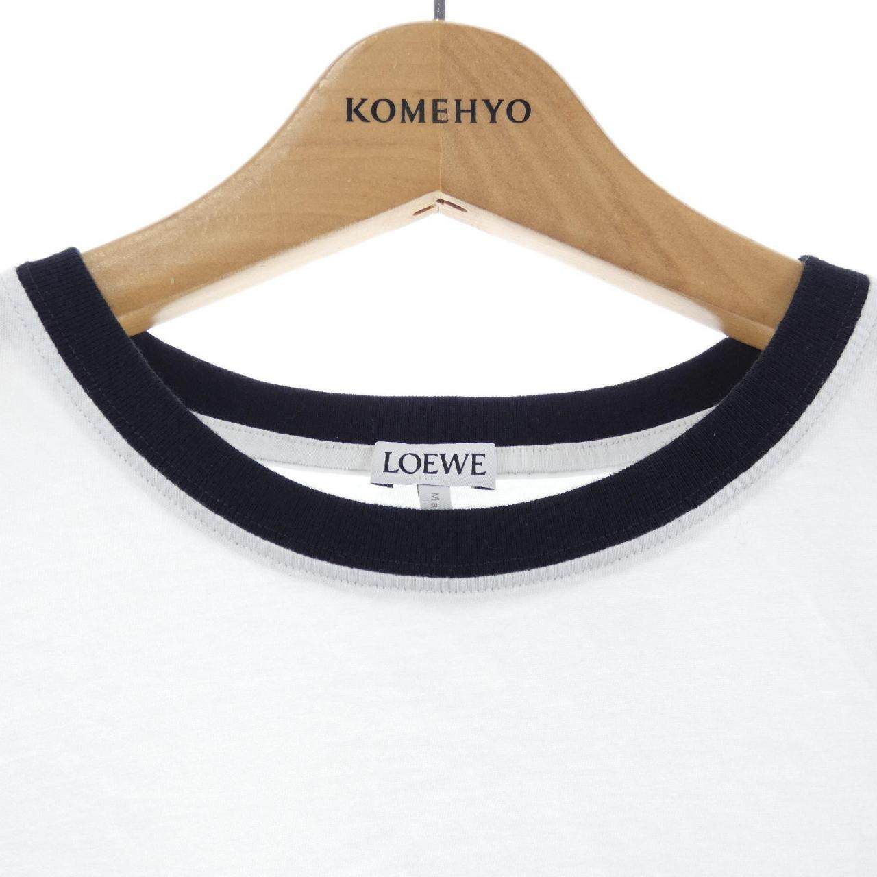 ロエベ アナグラム スリムフィット コットンTシャツ