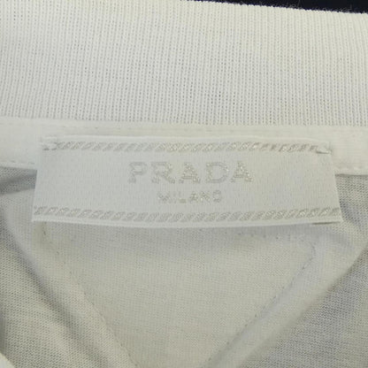 プラダ トライアングルロゴ コットンTシャツ
