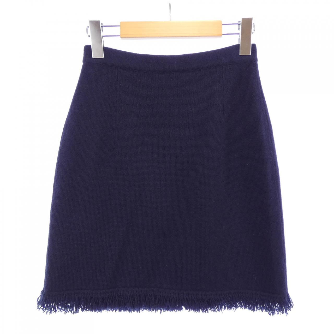 シャネル カシミヤスカート