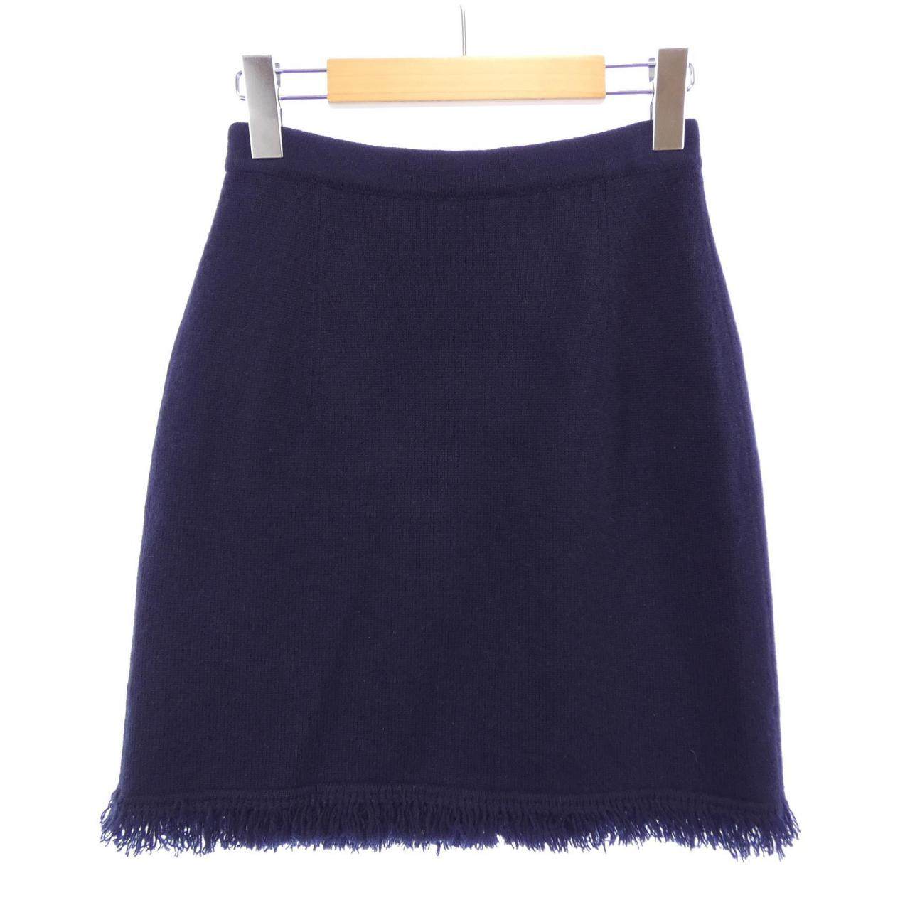 シャネル カシミヤスカート