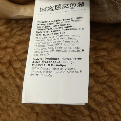 マックスマーラ TEBE キャメルシルク ケープ