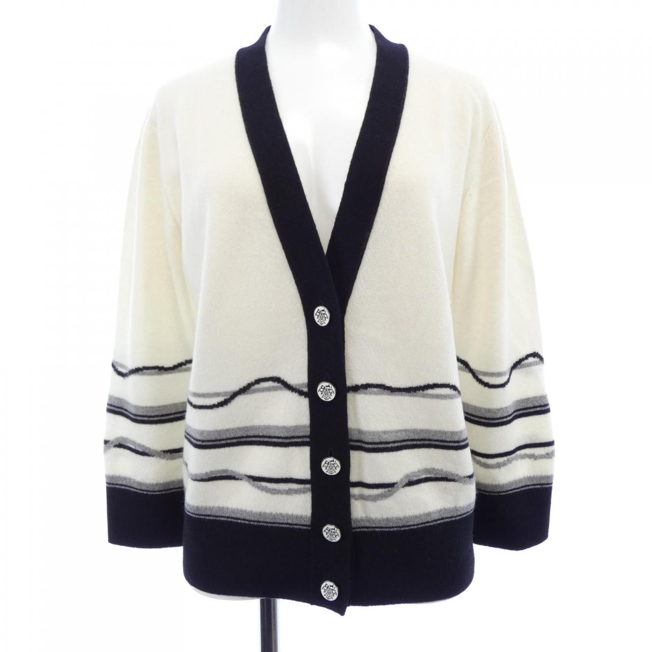 エルメス カシミアカーディガン