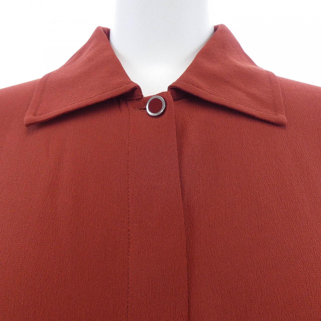 エルメス ROBE INSPIRATION CHEMISE シルク ワンピース