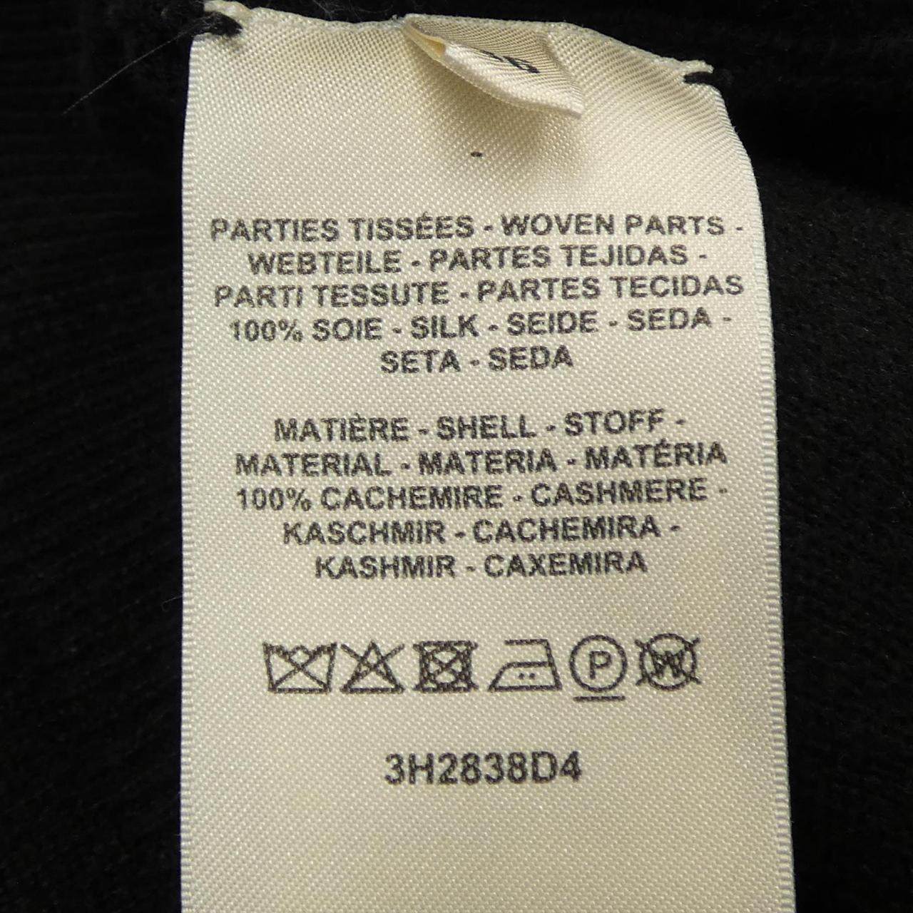 エルメス DO RE BOULCES カシミアワンピース