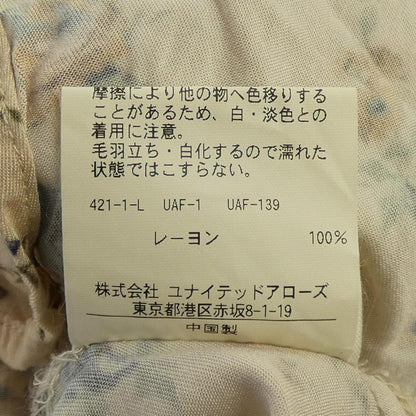 アナザーエディション フラワーシャツ