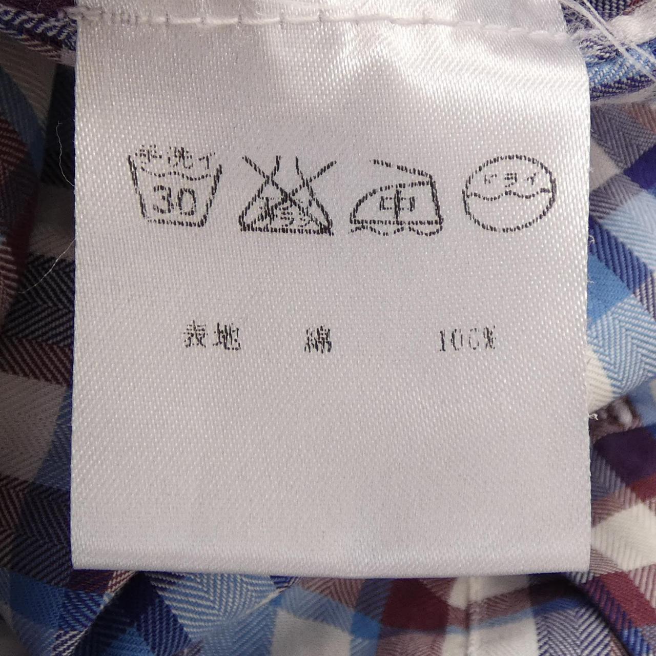 フィナモレ コットンシャツ