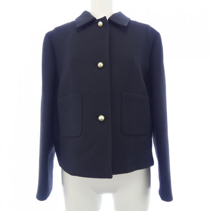 クリスチャンディオール DIOR TRIBALES シルク混クロップドジャケット