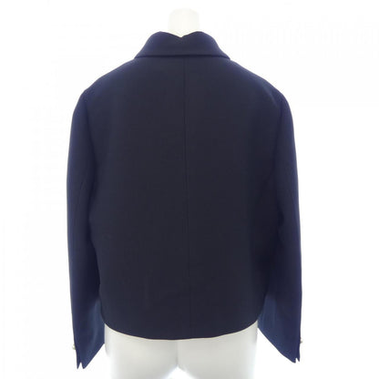 クリスチャンディオール DIOR TRIBALES シルク混クロップドジャケット