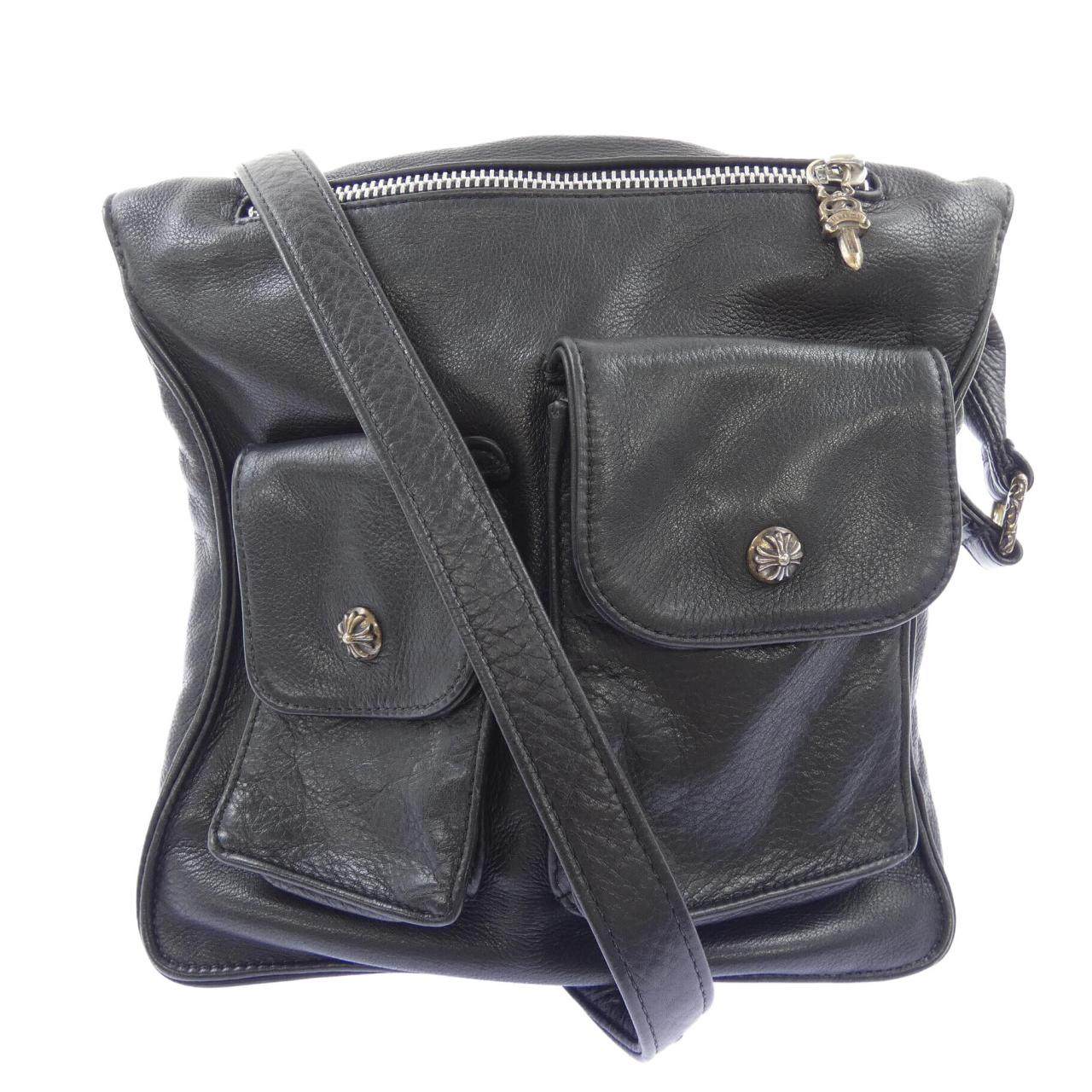 クロムハーツ F SLINGER レザーショルダーバッグ