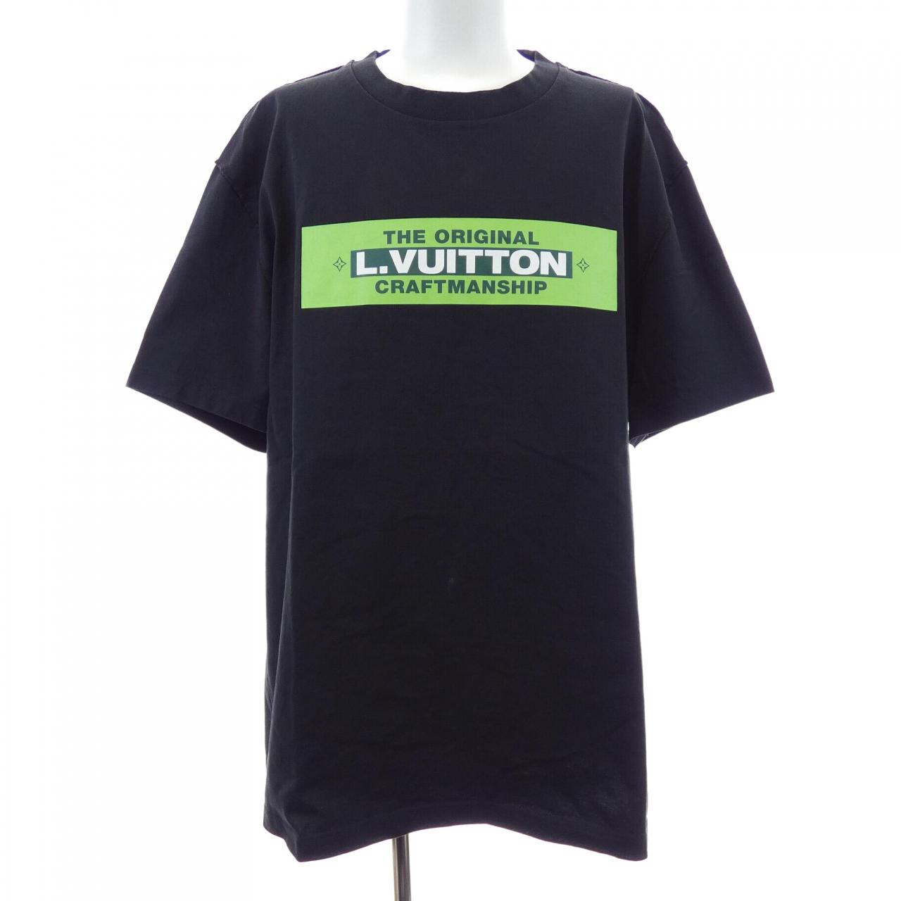 ルイヴィトン L.VUITTONプリーテッド コットンTシャツ