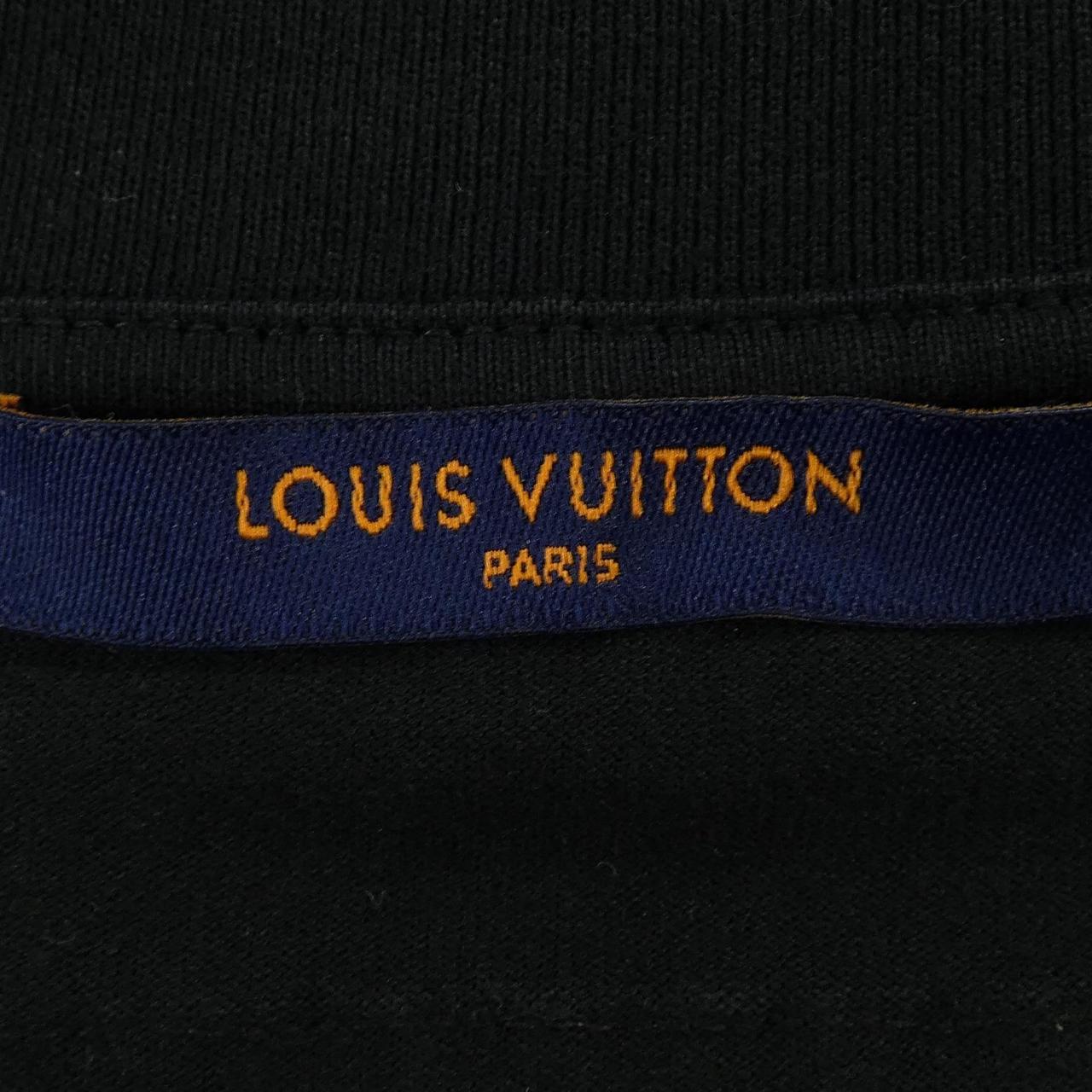 ルイヴィトン L.VUITTONプリーテッド コットンTシャツ