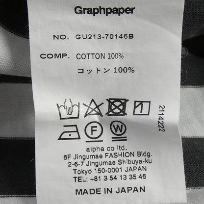グラフペーパー コットンTシャツ