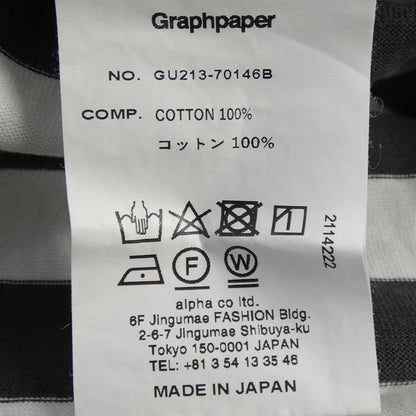 グラフペーパー コットンTシャツ