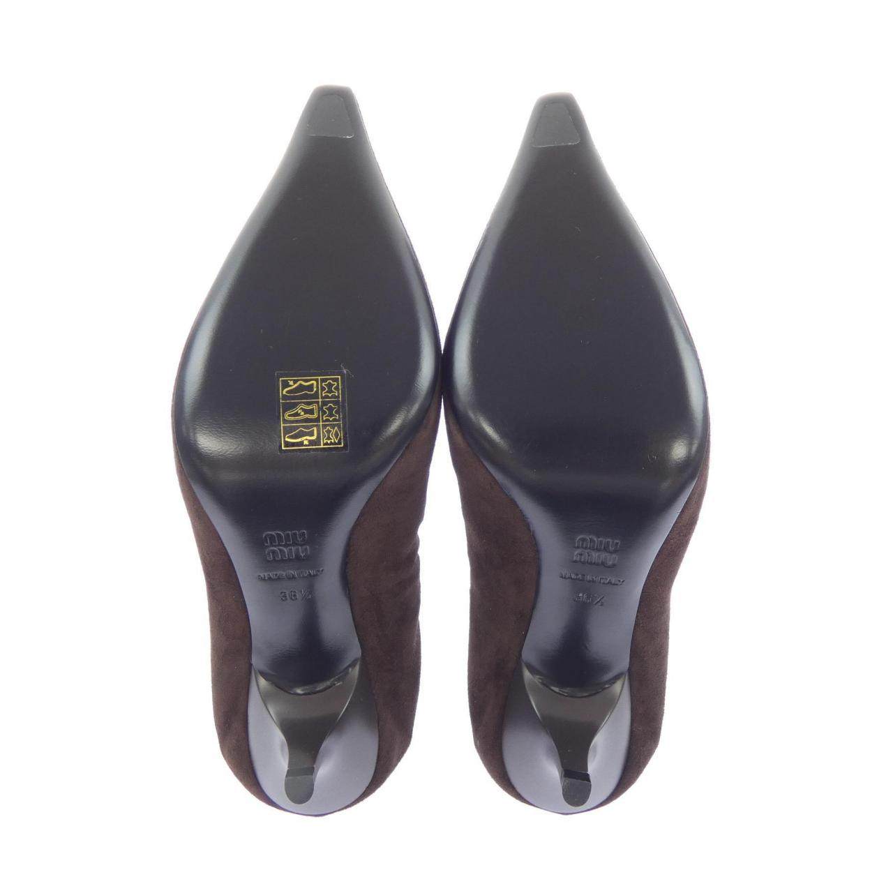 ミュウミュウ PUCHES SUEDE パンプス