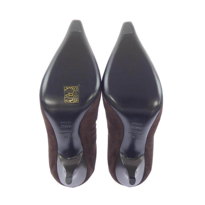 ミュウミュウ PUCHES SUEDE パンプス
