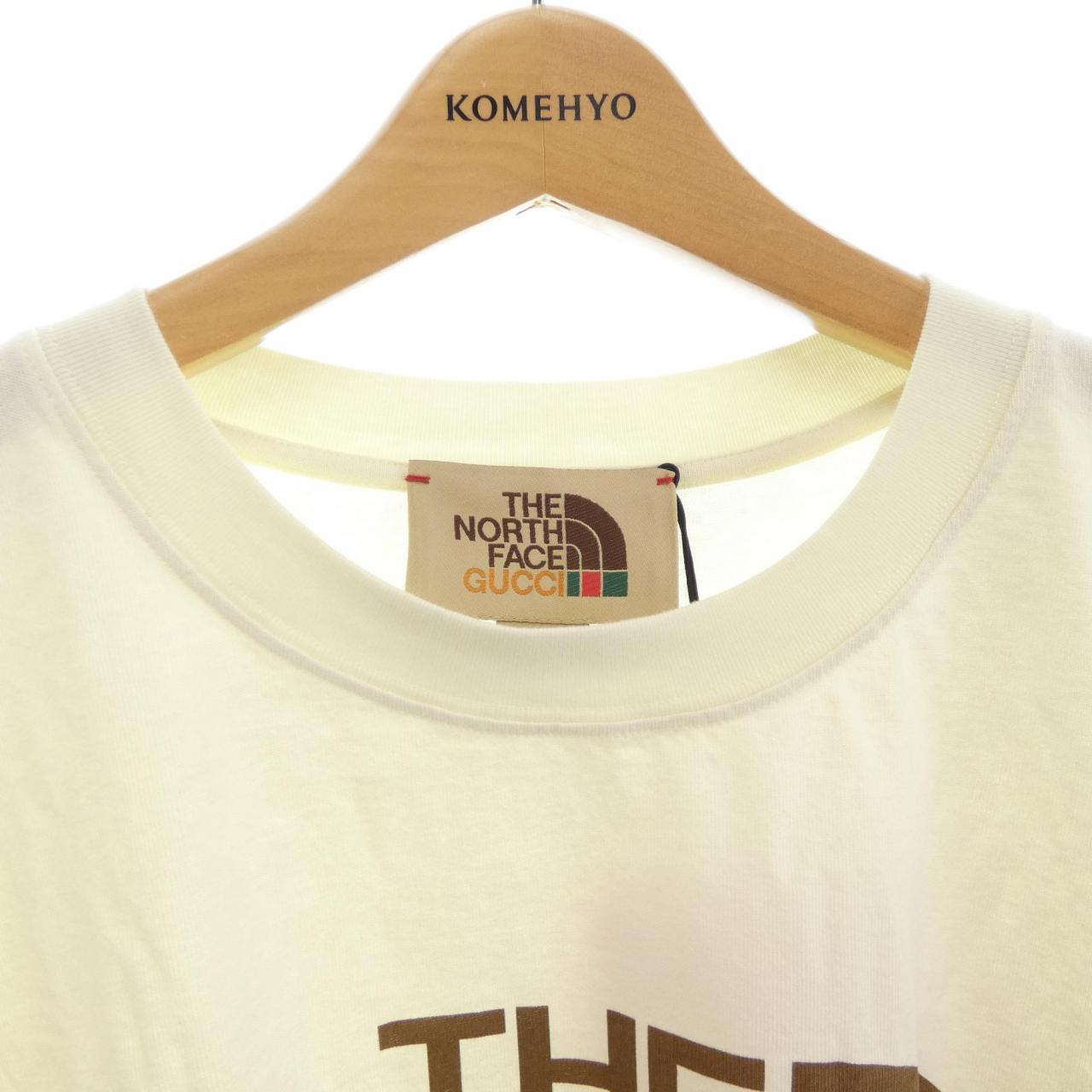 グッチザノースフェイス コットンTシャツ