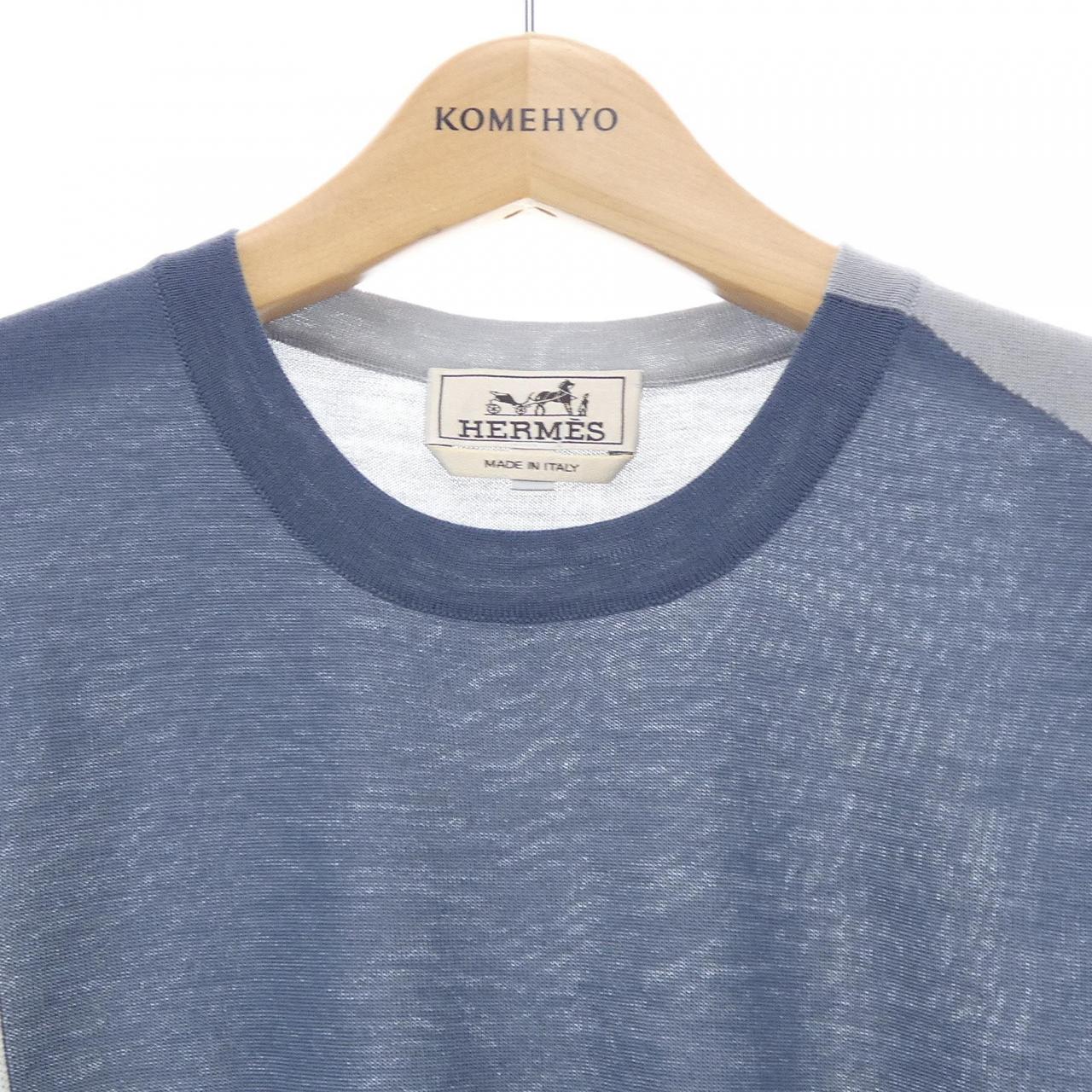 エルメス カシミヤニットトップス