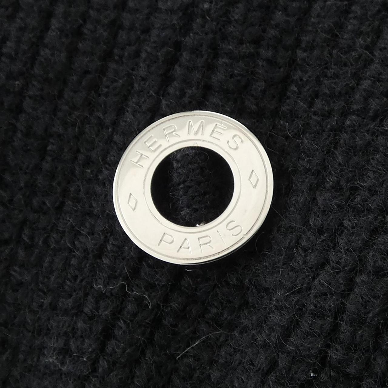 エルメス ボレロインスピレーションスカーフ カシミヤカーディガン