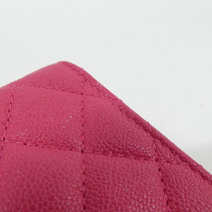 シャネル ボーイシャネル キャビアスキン 財布