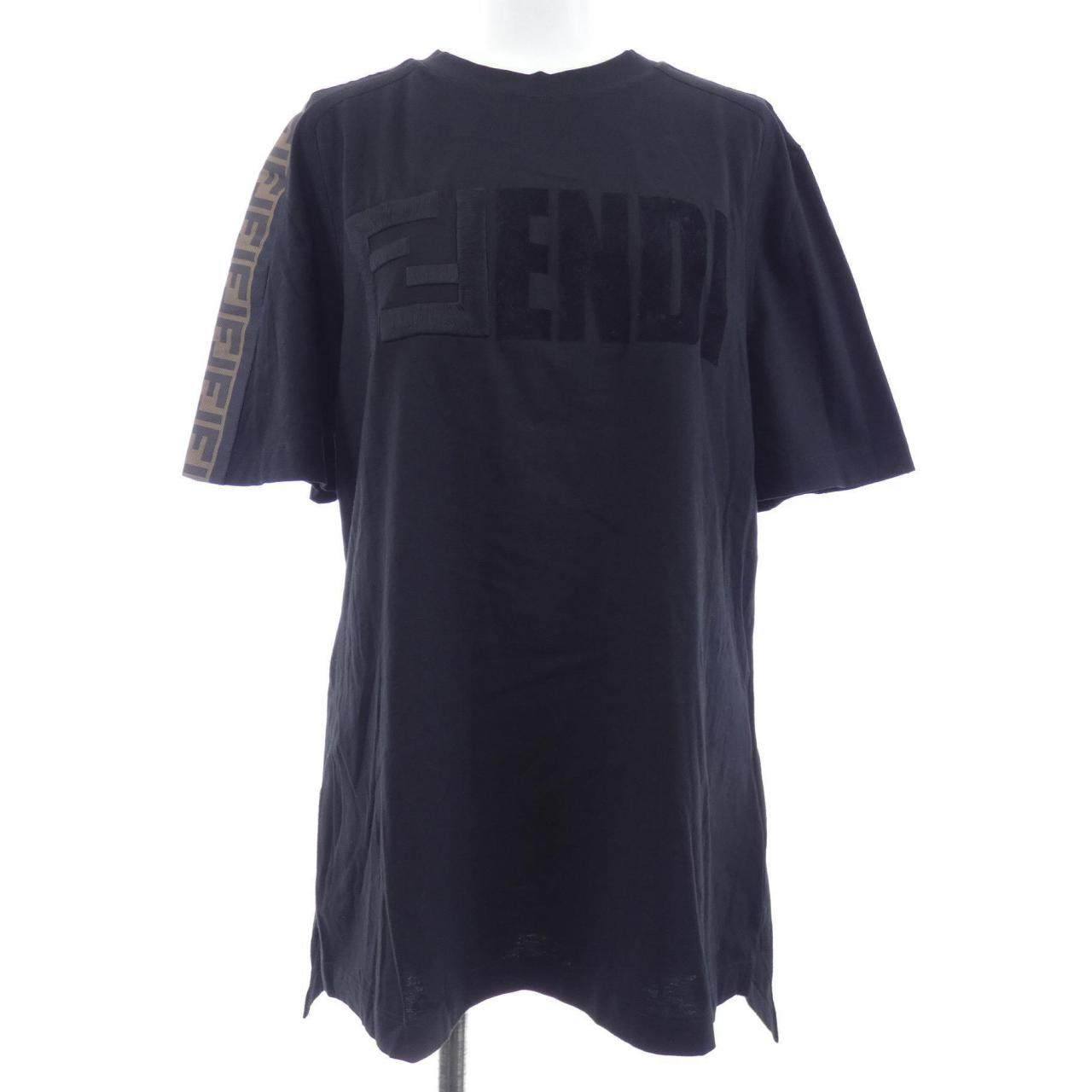 フェンディ FFモチーフ コットンTシャツ