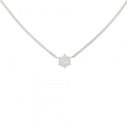 PT850 プラチナ 0.70CT ダイヤモンドネックレス