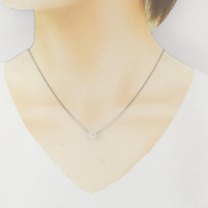 PT850 プラチナ 0.70CT ダイヤモンドネックレス