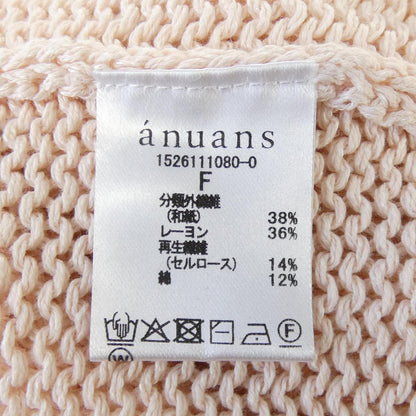 anuans ニットトップス