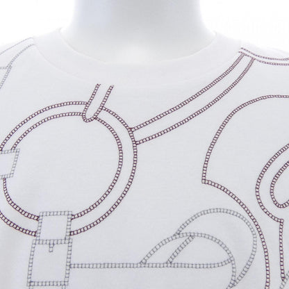 エルメス エプロンドールモザイク コットン Tシャツ