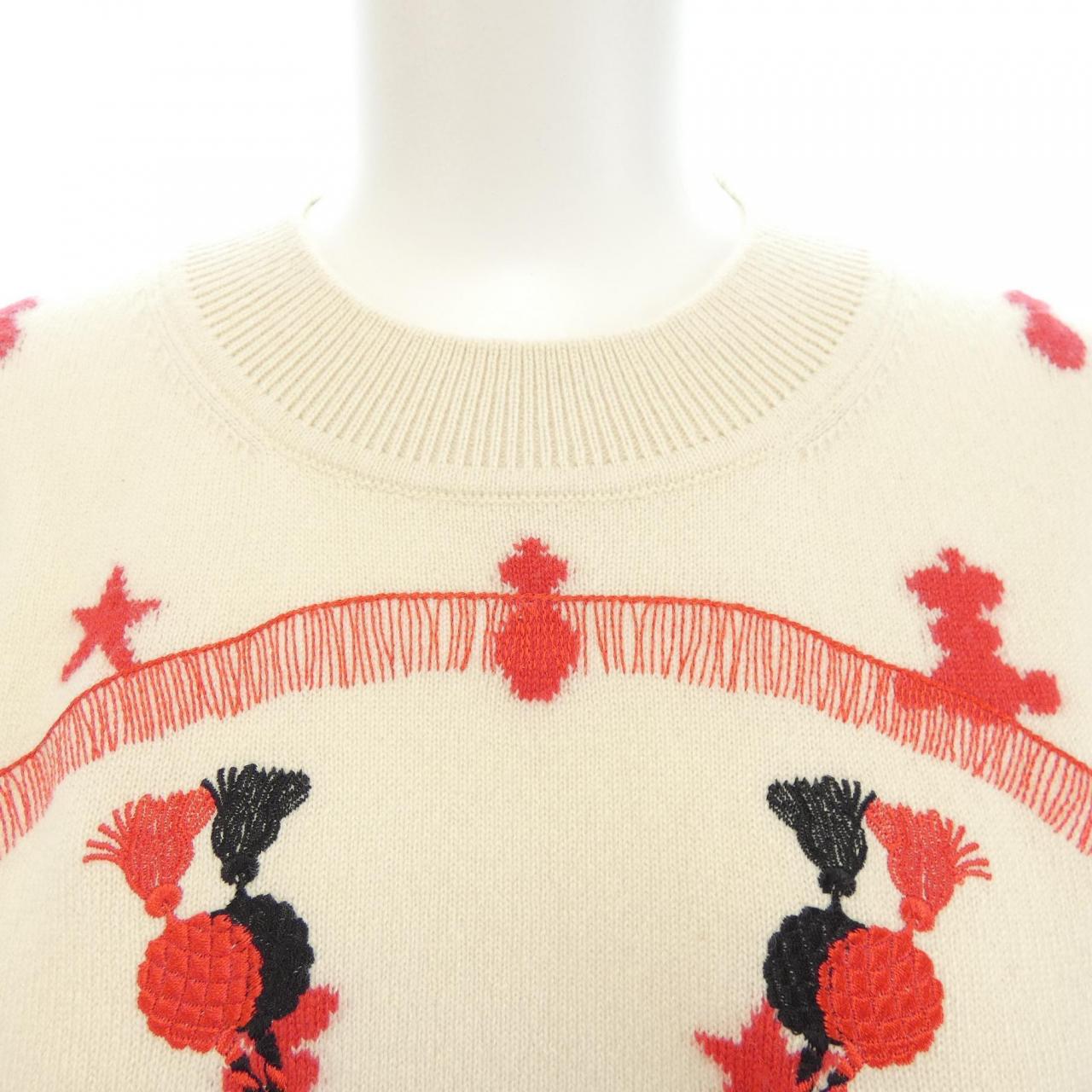 エルメス POSTE ET CAVALERIE カシミヤニット