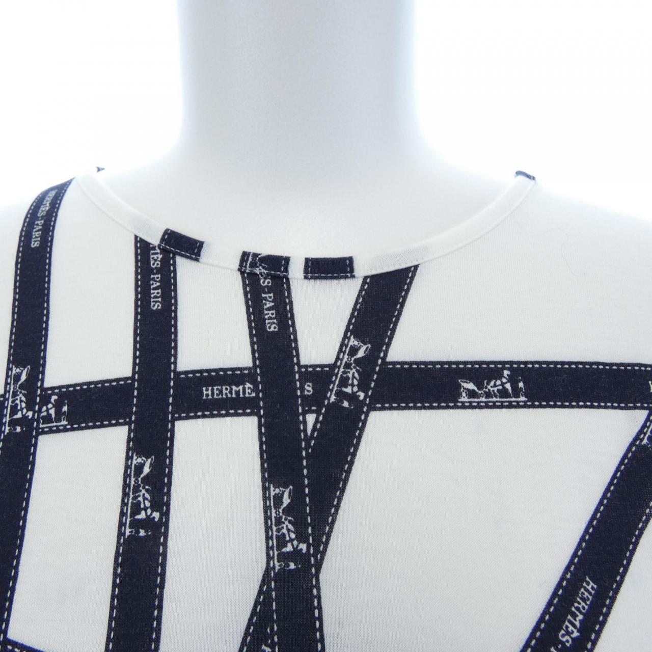 エルメス ボリュデュック コットン Tシャツ