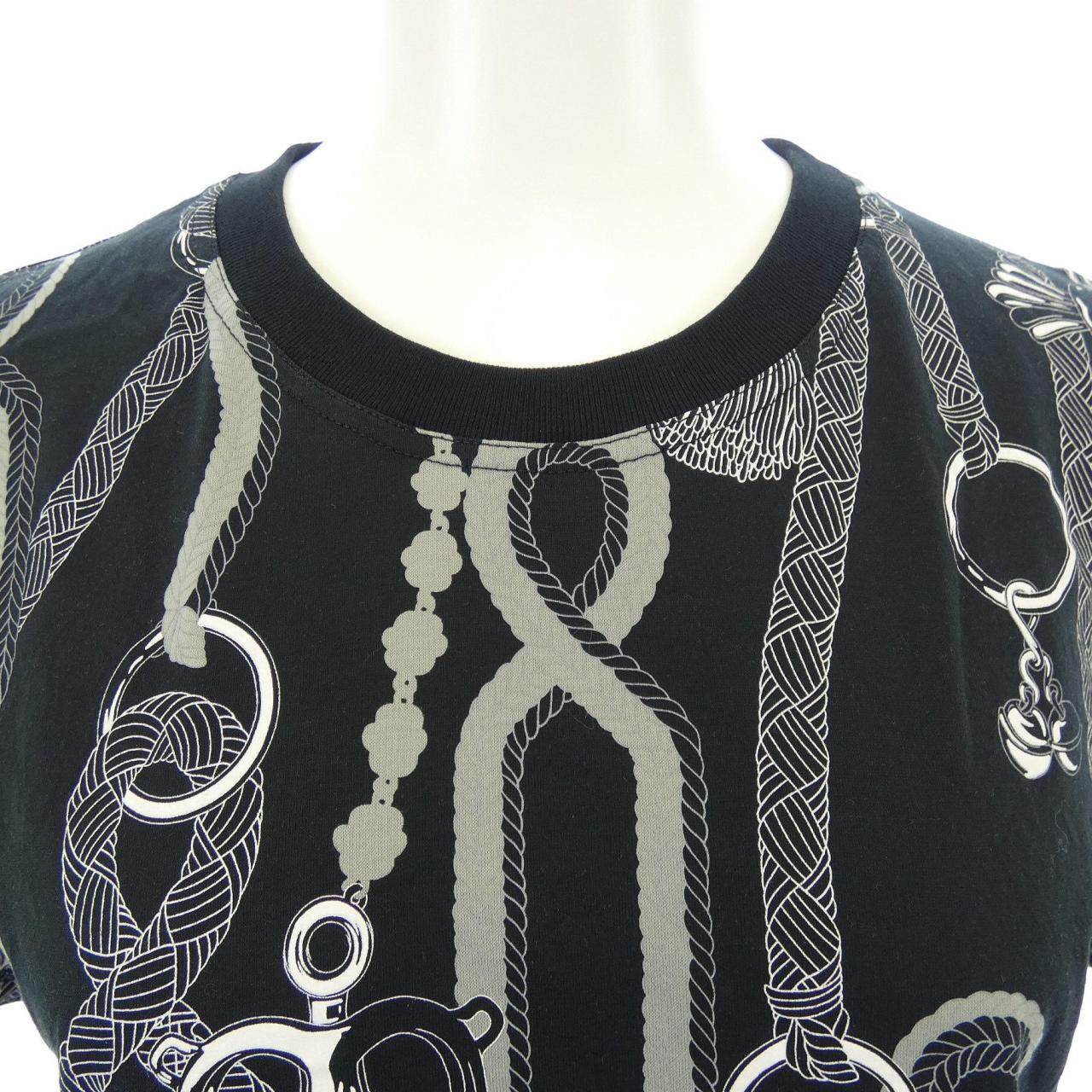エルメス パルフロワリミックス コットンTシャツ