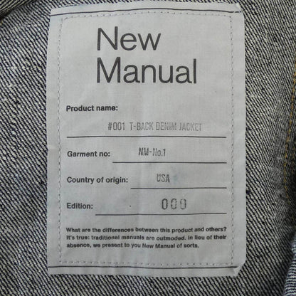 New Manual デニムジャケット