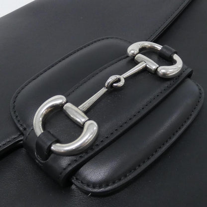 グッチ HORSEBIT 1955 レザーショルダーバッグ