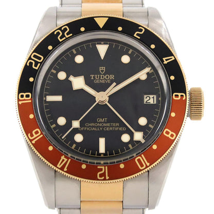 チューダー ブラックベイGMT S&G ステンレススチール イエローゴールド 自動巻