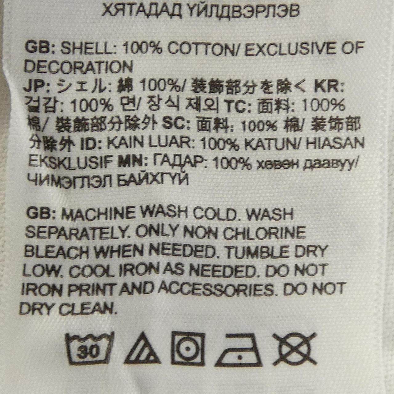 ティンバーランド コットンTシャツ