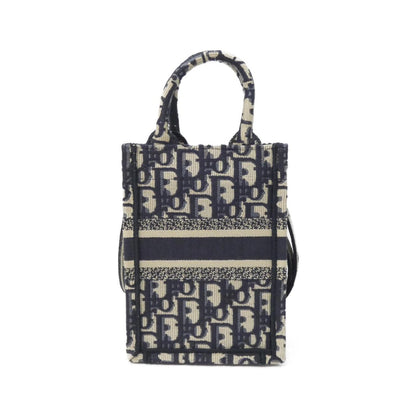 クリスチャンディオール DIOR OBLIQUE キャンバスミニバーティカルトートバッグ