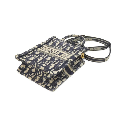 クリスチャンディオール DIOR OBLIQUE キャンバスミニバーティカルトートバッグ