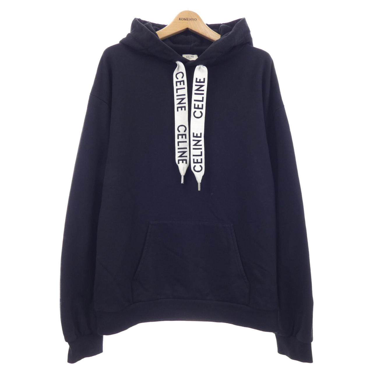 セリーヌ CELINE LOOSE HOODIE コットンパーカー
