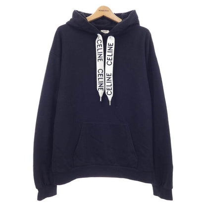 セリーヌ CELINE LOOSE HOODIE コットンパーカー