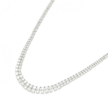 プラチナ850 10.00CTダイヤモンドネックレス