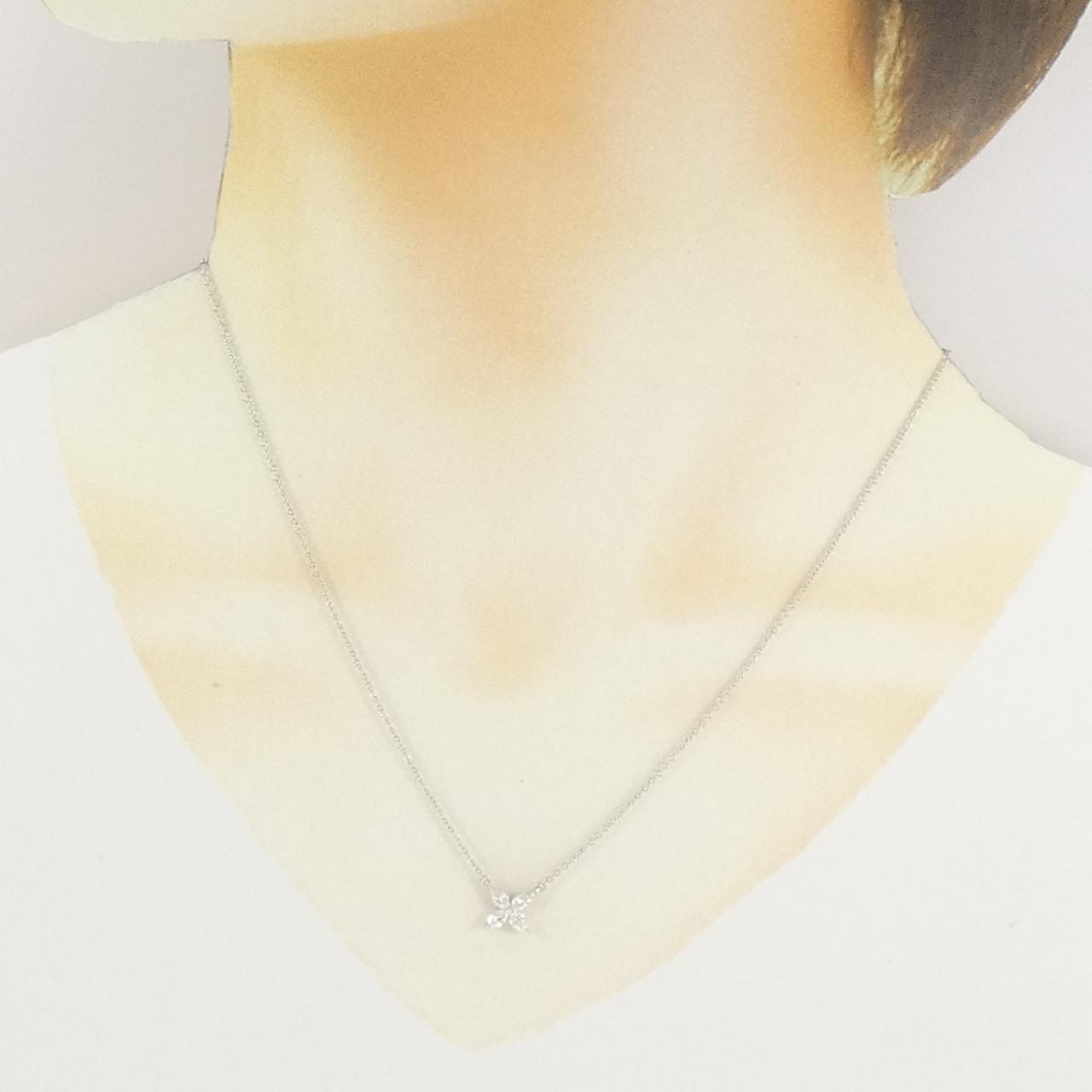 ティファニー ビクトリア プラチナ ダイヤモンド ネックレス