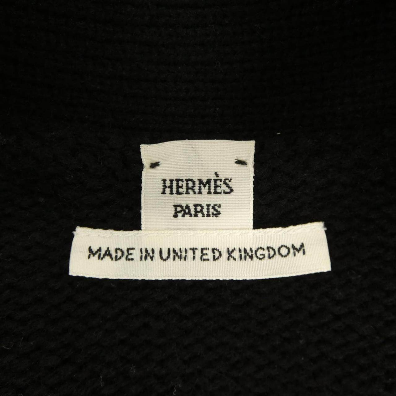 エルメス GOLF CARDIGAN カシミヤカーディガン