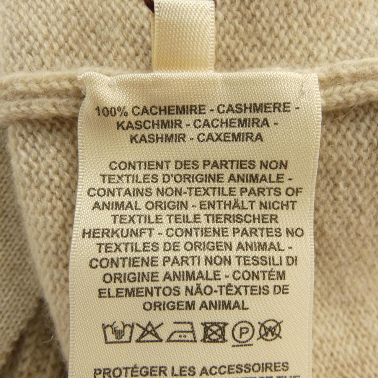 エルメス カシミヤカーディガン