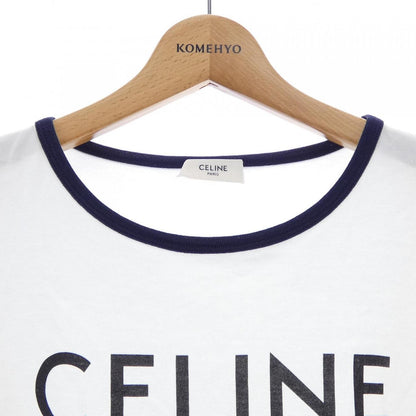 セリーヌ CELINE PARIS トリオンフ コットンTシャツ