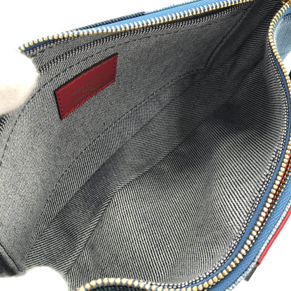 ルイヴィトン モノグラム デニム ミュルティポシェットアクセソワール ショルダーバッグ