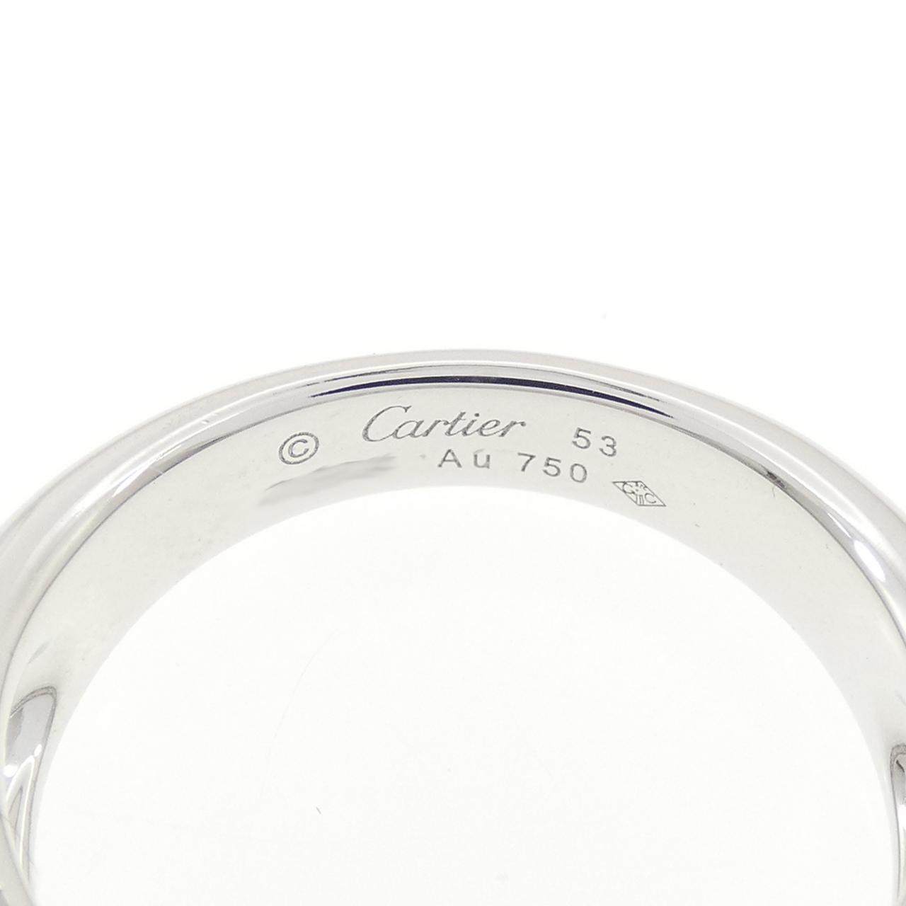 カルティエ エタンセル 750ホワイトゴールド ダイヤモンド リング 13号
