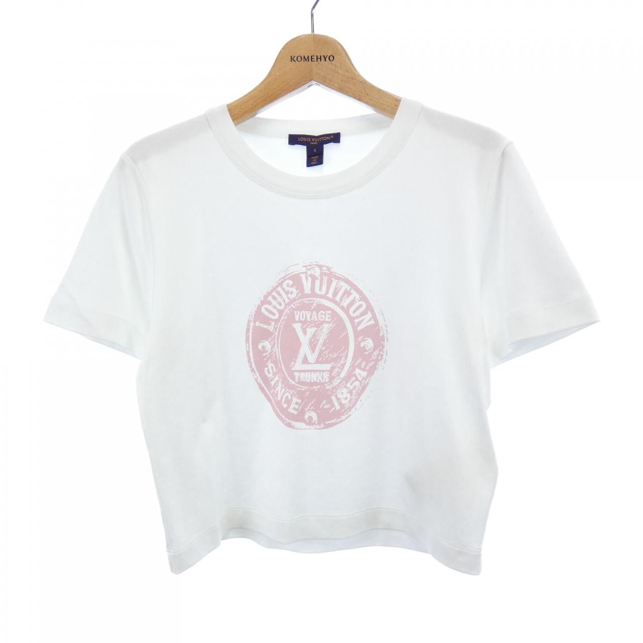 ルイヴィトン LVスタンプクロップトップ Tシャツ
