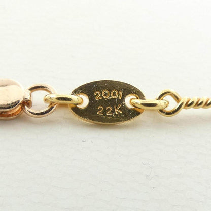 クロムハーツ TWIST CHAIN T18 22K ネックレス