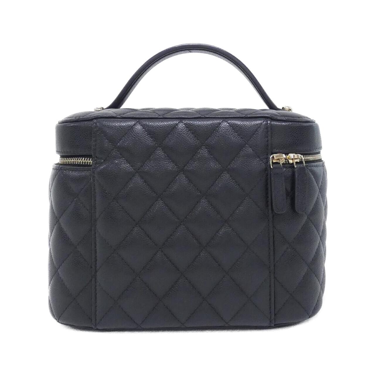 シャネル タイムレスクラシック キャビアスキン ハンドバッグ