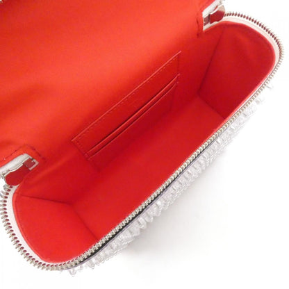 クリスチャンルブタン キピポーチ PVC レザーバッグ